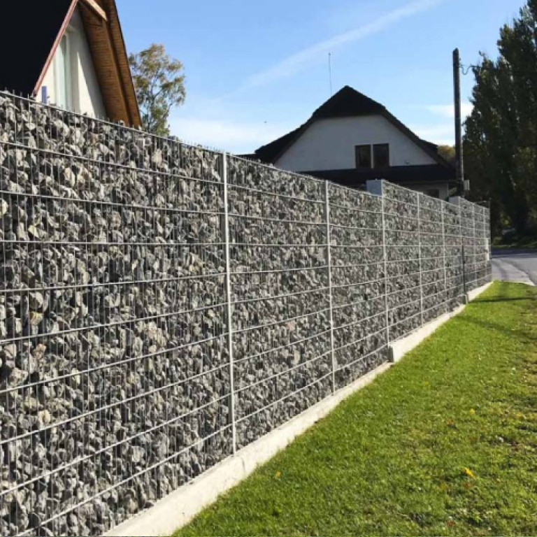 Gabionový plot